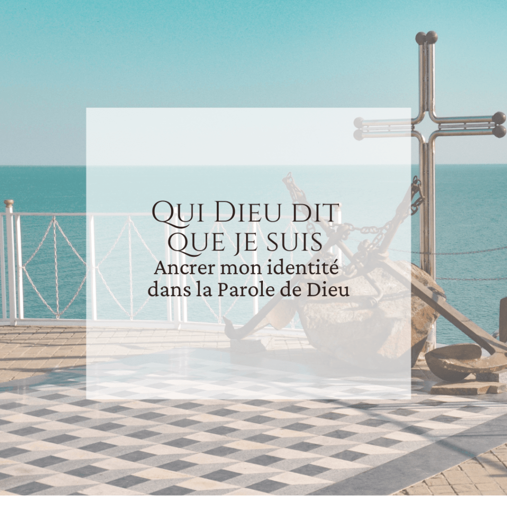 Qui Dieu dit que je suis 